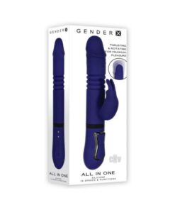 Gender X All In One Thrusting Rabbit Purple
