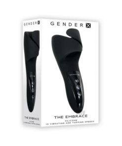 Gender X The Embrace Pulsating Masturbator Black