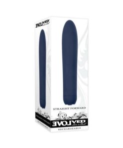 Evolved Straight Forward Vibrator Blue