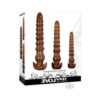 Evolved Twisted Love Butt Plug Set Of 3 Gold