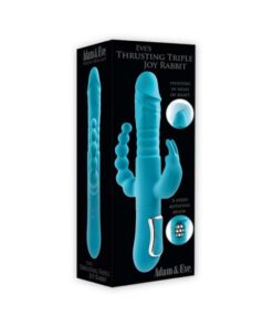 A&e Eve's Thrusting Triple Joy Rabbit Teal