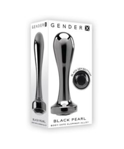 Gender X Black Pearl Aluminum Plug