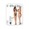 Barely B High Waist Thong/sleeves Ps Blk