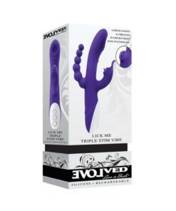 Lick Me Triple Stim Purple