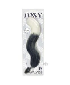 Foxy Fox Tail Plug Silver