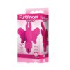 The 9's Flirt Finger Butterfly Finger Vibrator Pink