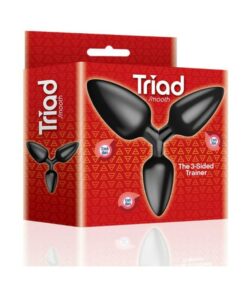The 9's Triad 3-sided Butt Plug Smooth