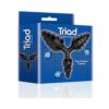 The 9's Triad 3-sided Butt Plug Textured