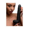Mc Long Logan Dildo W/balls 10 Black