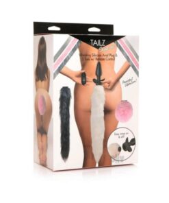 Tailz Vibe Plug And 3 Tails W/remote Set