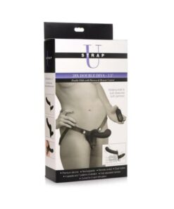 Strap U 28x Dbl Dildo Harness W/rc Black