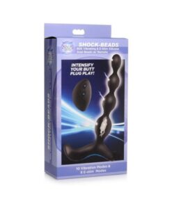 Zeus Shock Beads W/remote Black