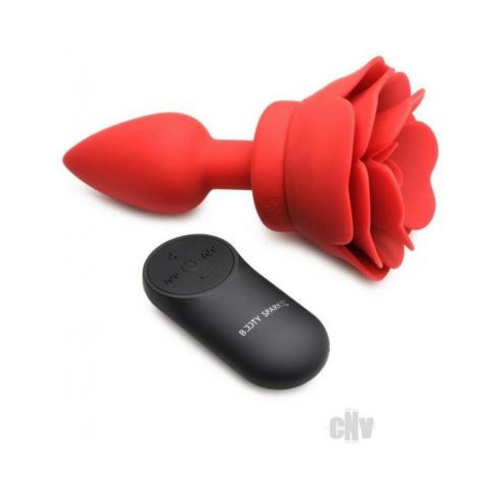 Booty Sparks 28x Rose Plug Sm Black