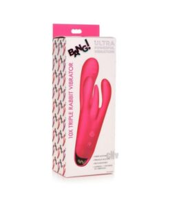 Bang Triple Rabbit Vibrator Pink