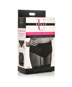 Strap U Lace Seductress S/m Black