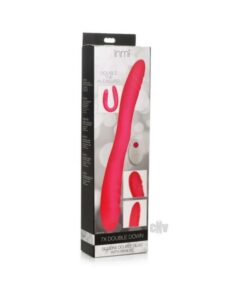 Inmi 7x Double Down Dildo W/remote Pink