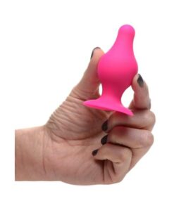 Squeeze It Tapered Anal Plug Sm Pink