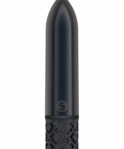 Royal Gems Glamor Powerful Bullet Rechargeable Gunmetal