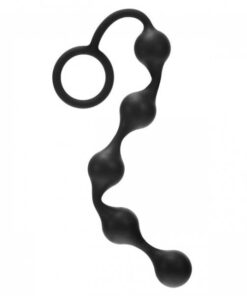 Kinx Onyx Anal Beads Black