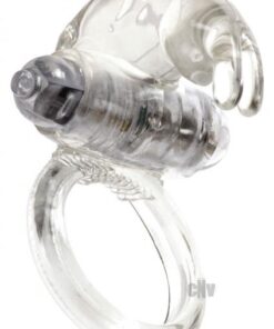 Classic Rabbit Cock Ring Clear Linx