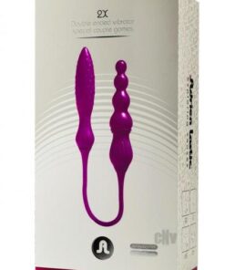 2x Double Vibrator Purple