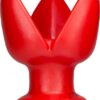 Rosebud 1 Red Butt Plug