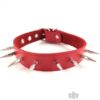 Rouge Spiked Collar Red