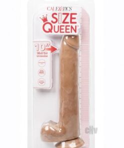 Size Queen 10in Brown
