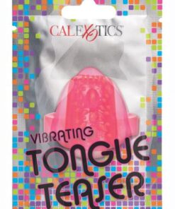 Foil Pk Vibrate Tongue Teaser Pink