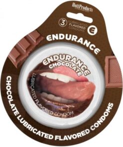Endurance Condoms Chocolate 3`s