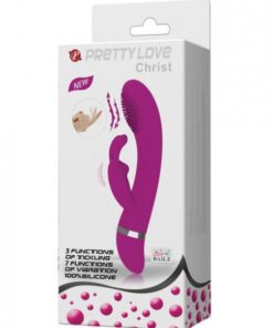 Pretty Love Christ Rabbit Vibrator 7 Function Purple