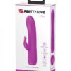 Pretty Love Tim Mini Silicone Vibrator - 12 Function Fuchsia