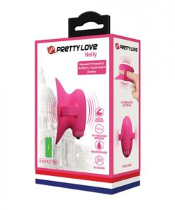 Pretty Love Nelly Finger Battery Vibe - Pink