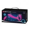 Pretty Love Thunderbird Electrostim Strapless Strap On - Fuchsia