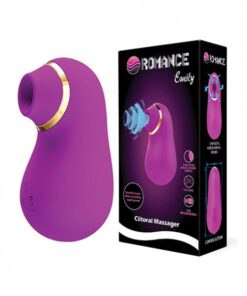 Pretty Love Romance Emily Sucking Clitoral Massager - Fuchsia