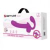 Pretty Love Kelpie Squirting Strapless Strap On - Fuchsia