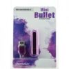 Mini Bullet Rechargeable Bullet - 9 Functions Purple