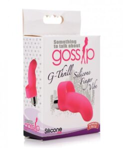 G-thrill Silicone Finger Vibe - Magenta