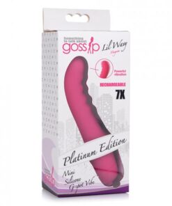 Curve Novelties Gossip Lil Wavy 7x Mini G Spot Vibe - Magenta