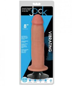Jock Vibrating Dong No Balls 8 Vanilla