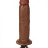 Jock Vibrating Dong No Balls 8 Caramel