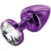 Diogol Anni Round 35mm Purple Butt Plug