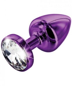 Diogol Anni Round 35mm Purple Butt Plug