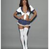 Euphoria Sexy School Girl Blue Plaid O/s