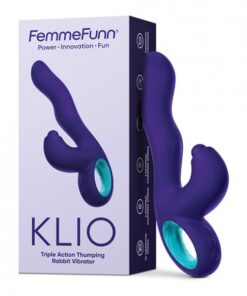 Femme Funn Klio Triple Action Rabbit - Dark Purple