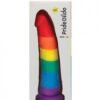 Pride Dildo Realistic Silicone Rainbow