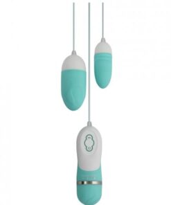 Gigaluv Dual Vibra Bullets 10 Functions Tiffany Blue
