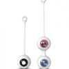 =freezer Ben Wa Ball Remote Control Kegel Ball Exercises Set - White
