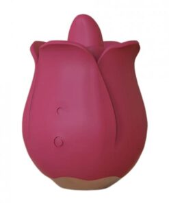 Teresa The Rose Toy W/ Tongue Vibrator - Red
