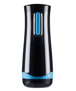 Automatic Male Masturbator With Sucking Penis Sleeve - Black